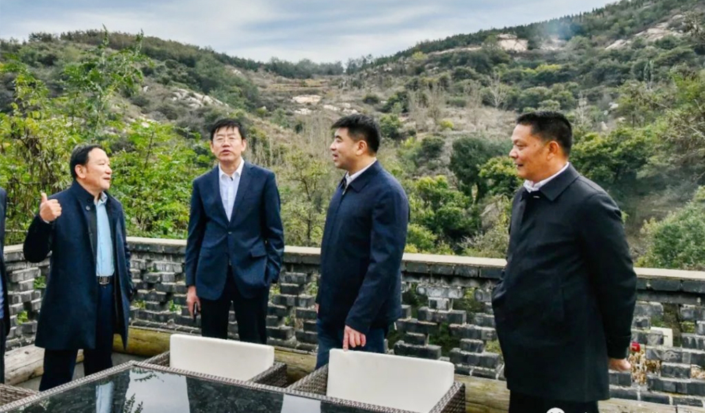 市文化和旅游局劉作宗一行到“雪野山居”調研