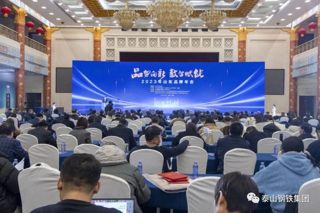 泰山鋼鐵集團再獲品牌建設領域獎項